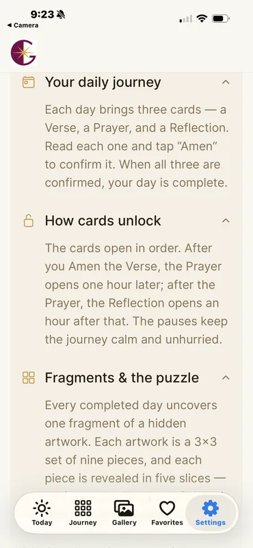 Gide - Faith instructions